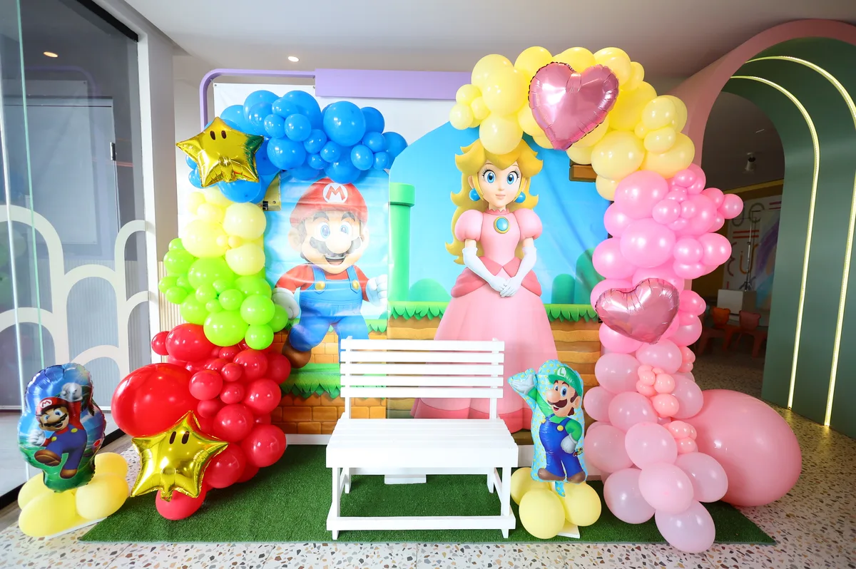 Decoración Mario Bros en Loolu